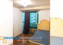 fully furnished 2-bedroom unit with balcony & parking for rent in bay garden