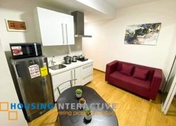 fully furnished 1 br unit for rent in acqua private residences