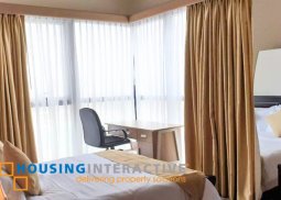 fully furnished 2brs unit for rent at uptown ritz residence