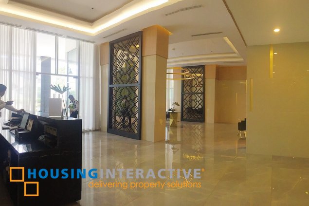 fully furnished studio unit for rent in two maridien