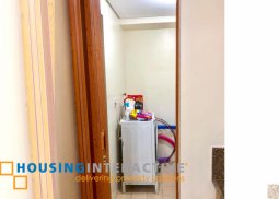 fully furnished 2brs unit with balcony sale at the trion towers