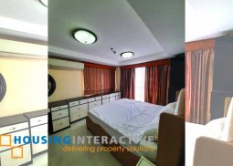 fully furnished 3-bedroom loft unit with parking for sale in mckinley hill garden villas