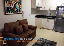 fully furnished studio unit for rent in the lerato