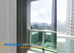 fully furnished 1-bedroom unit with balcony & parking for sale in park terraces