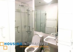 fully furnished studio unit for rent in two serendra