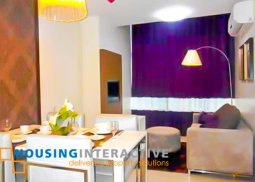 fully furnished 1br unit for rent in one central
