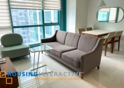 a fully furnished 2 bedroom unit for rent in one uptown residences