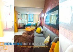 a fully furnished 1 bedroom unit for rent in one uptown residences