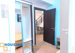 fully furnished 2-bedroom loft unit for rent in fort residences