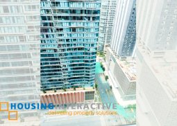 fully furnished 1br unit for rent in one uptown residences