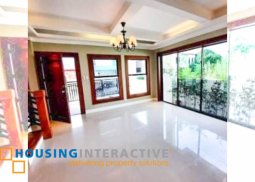 timeless 2-storey, 6-bedroom house with balcony & parking for sale in greenwoods executive village
