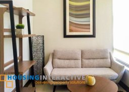 fully furnished 1-bedroom loft unit for rent in bellagio three
