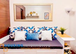 fully furnished 1-bedroom unit with balcony for rent in air residences