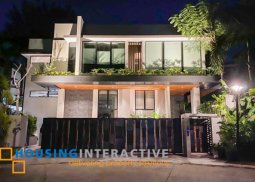 luxurious 2-storey, 4-bedroom house with pool & parking for sale in ayala hillside estates