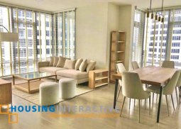 fully furnished 2-bedroom unit with parking for sale/rent in proscenium at rockwell