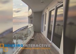 fully furnished 2-bedroom unit with balcony & parking for rent in oak harbor residences