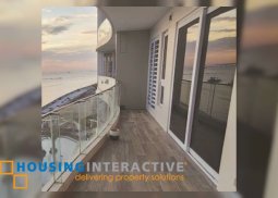 fully furnished 2-bedroom unit with balcony & parking for rent in oak harbor residences