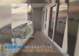 fully furnished 2-bedroom unit with balcony & parking for rent in oak harbor residences