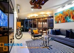 fully furnished 2-bedroom unit with parking for sale in arya residences