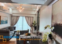 fully furnished 1-bedroom unit with balcony for sale in st. francis shangri-la place