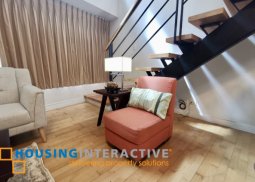 fully furnished 2 bedroom loft in one rockwell