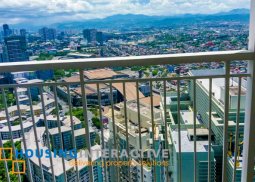 semi furnished 3-bedroom w/ balcony for rent in two serendra sequoia tower