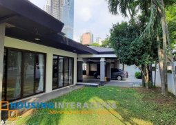 semi furnished 4-bedroom bungalow for lease in makati city