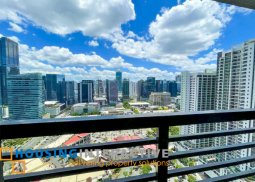 fine 1-bedroom condo unit for rent at icon plaza bgc