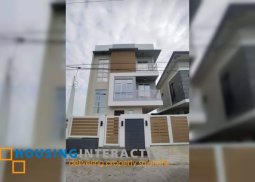 grand 3-storey, 4-bedroom townhouse with balconies & parking for sale in grand centennial kawit