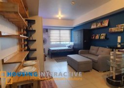a fully furnished studio-type condominium unit for lease at the lerato tower 1