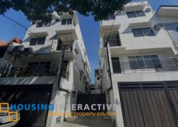 4 storey townhouse with balcony in quezon city