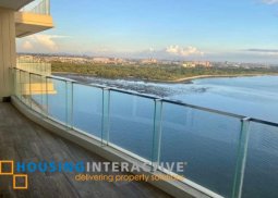 semi furnished 2-bedroom unit with balcony & parking for rent in oak harbor residences