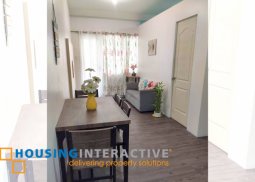 fully furnished 1bedroom, 1t&b w/ balcony for sale in amaia steps alabang