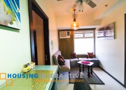 semi furnished 2-bedroom unit for sale in trion towers