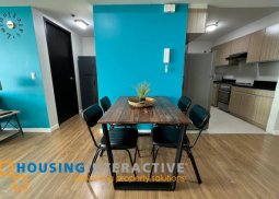 fully furnished 2-bedroom unit with parking for rent in two serendra