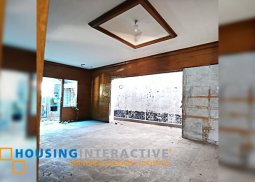 residential lot with old house for sale in philam homes