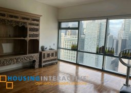 semi furnished 2-bedroom unit with parking for rent in one legaspi park