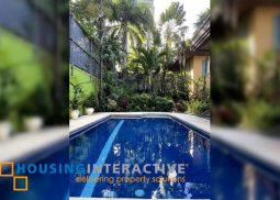 luxury 2-storey, 4-bedroom house with pool & parking for sale in greenhills north east