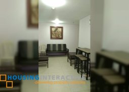 fully furnished 1-bedroom unit for sale/rent in the columns legazpi