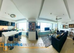 luxurious 2 br unit fully-furnished condo unit at alphaland makati place
