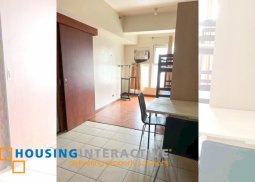 a delightful and simple studio-type condominium unit for lease at paseo de roces