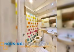 fully furnished 1-bedroom unit with balcony for sale in corinthian executive regency