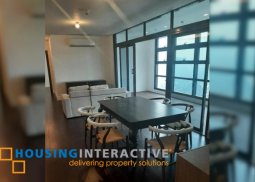 semi furnished 3-bedroom unit with balcony & parking for rent in garden towers