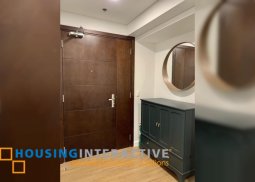 fully furnished 3-bedroom unit with balcony & parking for rent in escala