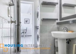 fully furnished 1-bedroom unit with balcony & parking for rent in two serendra