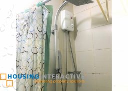 fully furnished studio unit, 1t&b for rent in jazz residences