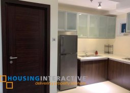 fully furnished 2-bedroom unit with balcony for rent in trion towers