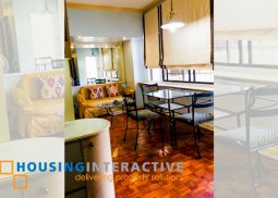 fully furnished studio unit at perla mansion