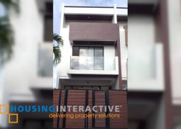 grand 3-storey, 4-bedroom townhouse with balcony & parking for sale in fairmont park subdivision