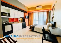 fully furnished studio unit with balcony at kl tower residences
